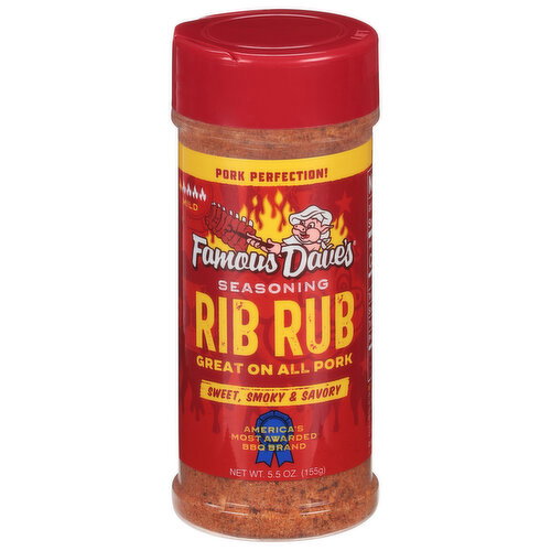 Famous Dave's Mild Seasoning Rib Rub Image 1 of 6