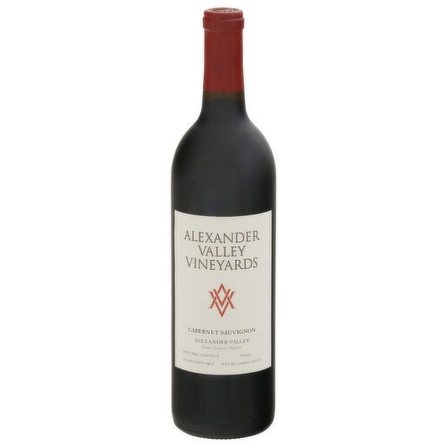 Alexander Valley Vineyards Cabernet Sauvignon, Sonoma County, 2020