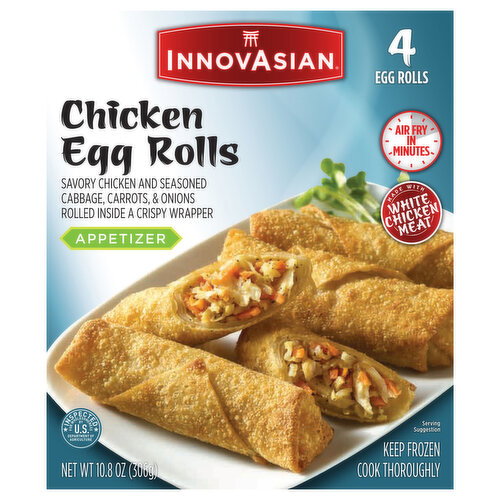 InnovAsian Appetizer Chicken Egg Rolls