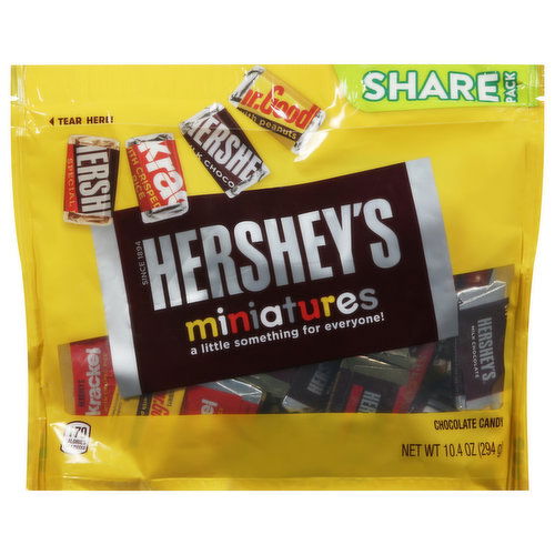 Hershey's Candy, Chocolate, Miniatures, Share Pack