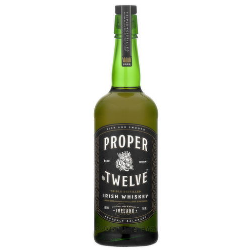 Proper Twelve Whisky, Irish, Triple Distilled