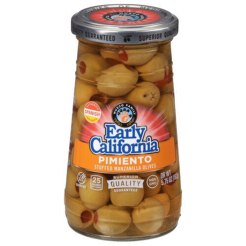 Early California Pimiento Stuffed Manzanilla Olives