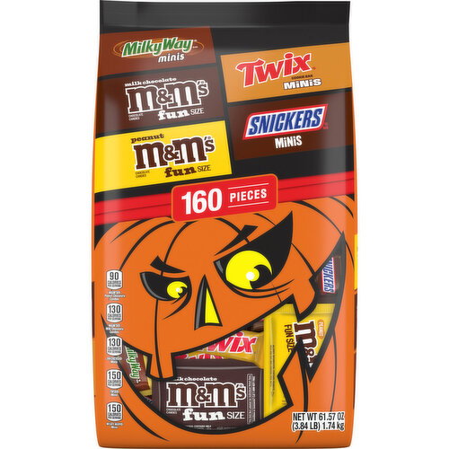 Mixed M&M'S, SNICKERS, TWIX & More Halloween Candy Mix Image 1 of 11