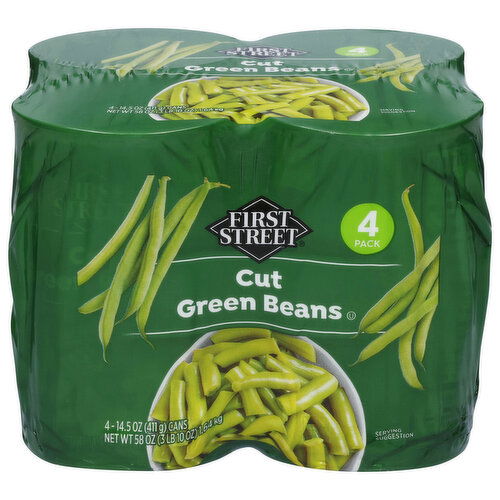 First Street Green Beans, Cut