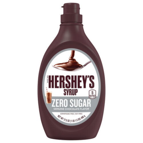 Hershey's Zero Sugar Genuine Chocolate Flavor Syrup