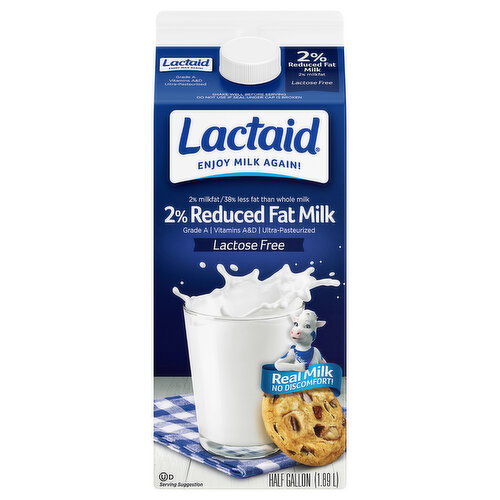 Lactaid 2% Reduced Fat Milk Image 1 of 6