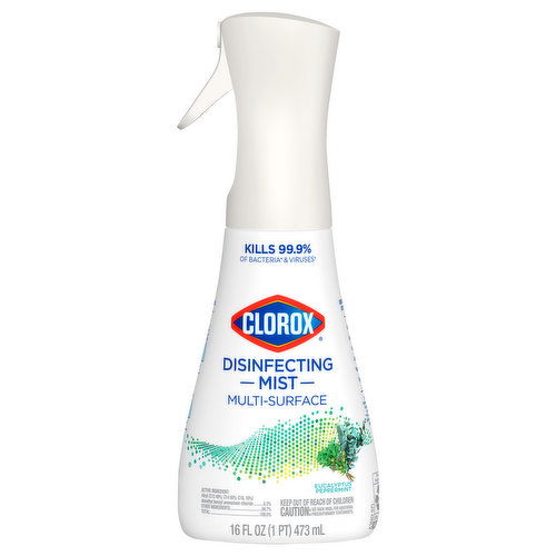 Clorox Disinfecting Mist, Eucalyptus Peppermint, Multi-Surface