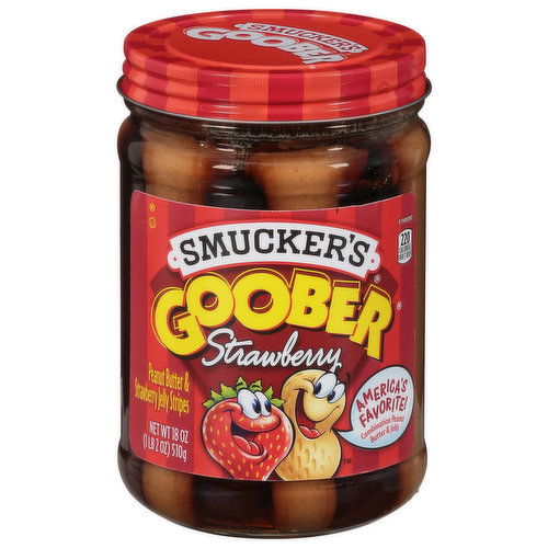 Smucker's Peanut Butter & Jelly Stripes, Strawberry