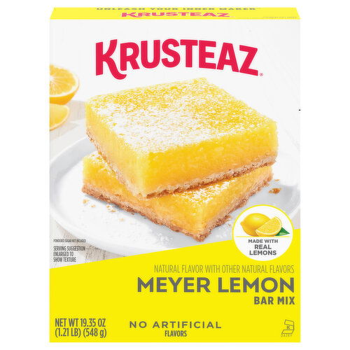 Krusteaz Bar Mix, Meyer Lemon