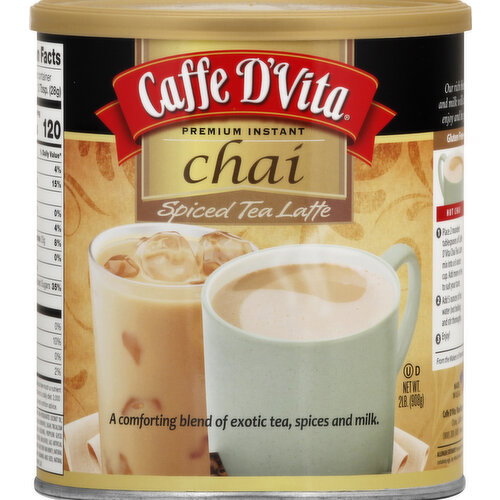 Caffe DVita Spiced Chai Tea Instant Latte Image 1 of 6
