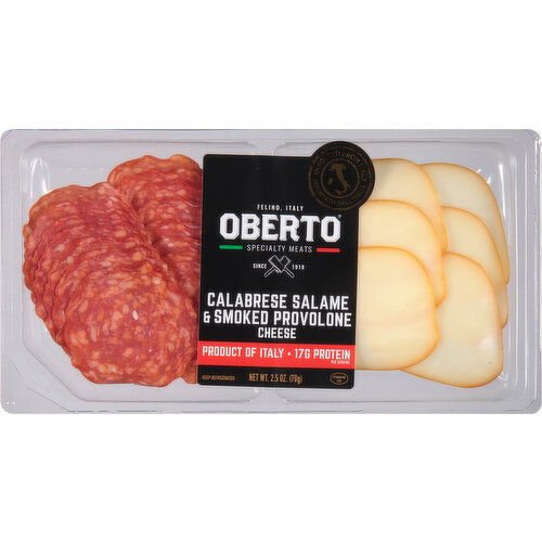 Oberto Calabrese Salame & Smoked Provolone Cheese