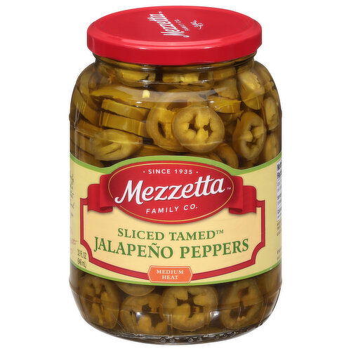 Mezzetta Jalapeno Peppers, Medium Heat