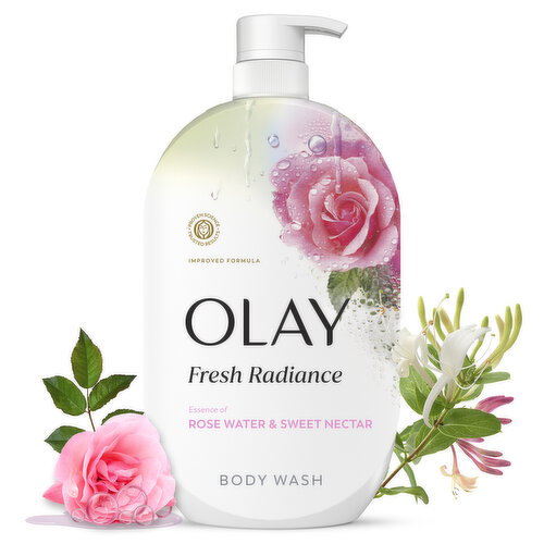 Olay BodyWash Rose Water & Sweet Nectar Image 1 of 6