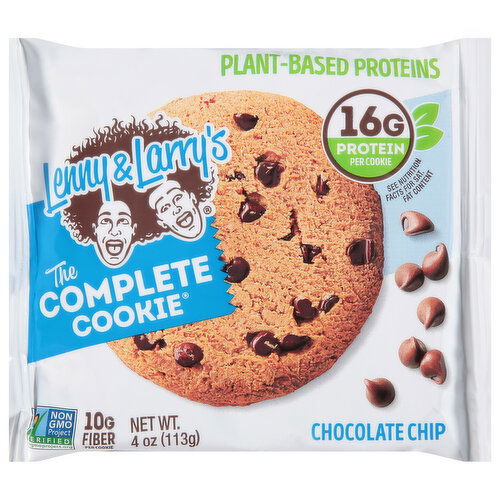 Lenny & Larry's Cookie, Chocolate Chip, Soft-Baked