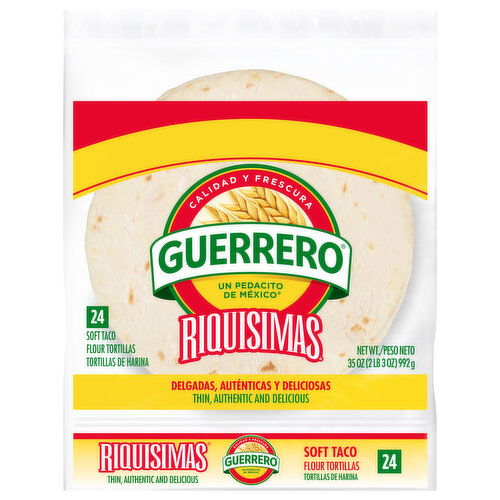Guerrero Soft Taco Flour Tortillas