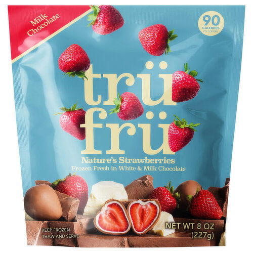 Tru Fru Nature's Milk Chocolate Strawberries