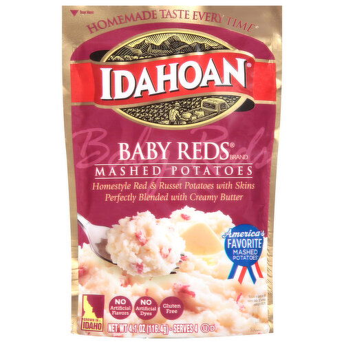 Idahoan Mashed Potatoes, Baby Reds