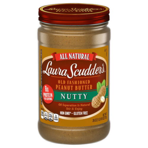 Laura Scudder's Nutty Old Fashioned Peanut Butter