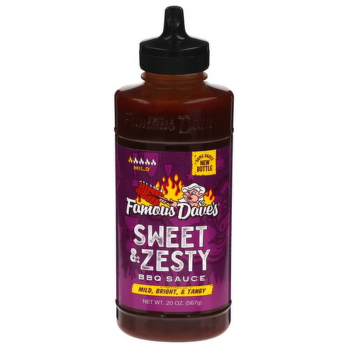 Famous Dave's Mild Sweet & Zesty BBQ Sauce Image 1 of 6