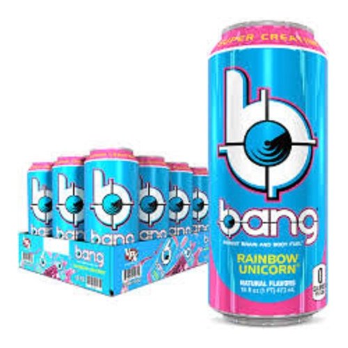 Bang Rainbow Unicorn, 16 oz Bottles