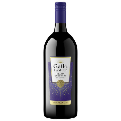 Gallo Family Vineyards Hearty Burgundy Red Wine 1.5L Image 1 of 5