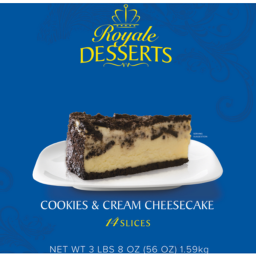 Royale Desserts Oreo Cheesecake