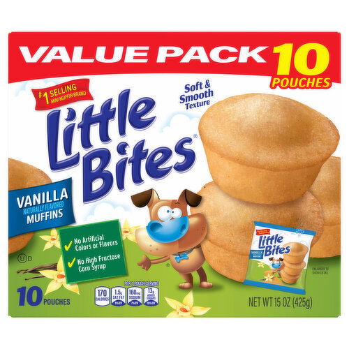 Little Bites Vanilla Muffins