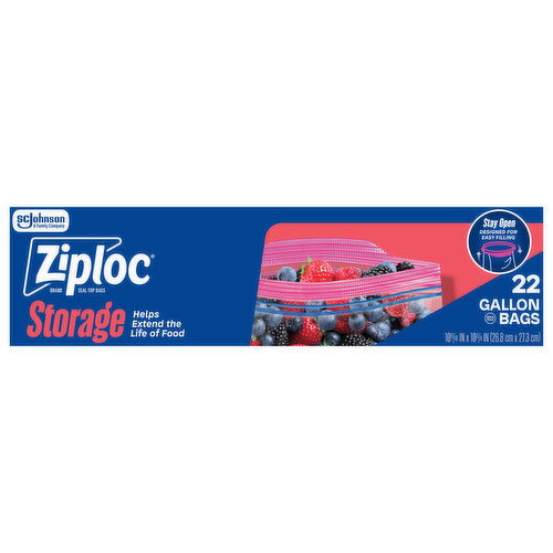 Ziploc Storage Gallon Bags