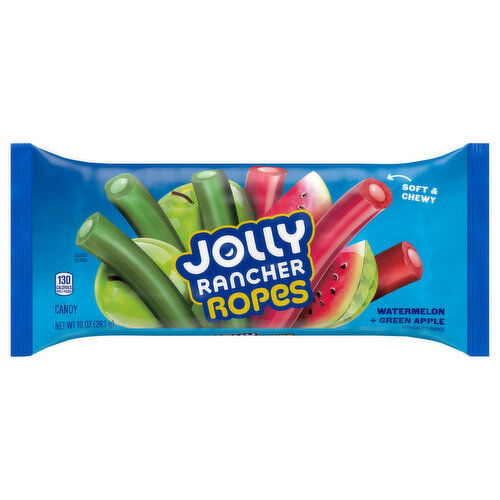 Jolly Rancher Watermelon + Green Apple Ropes