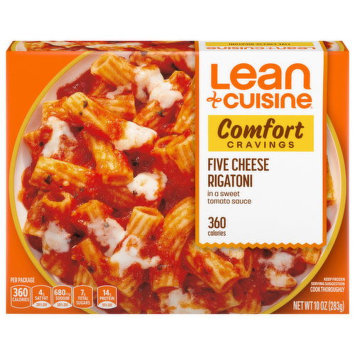 Lean Cuisine Rigatoni, Five Cheese