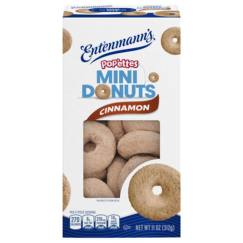 Entenmann's Donuts, Cinnamon, Mini