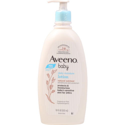 Aveeno Lotion, Daily Moisture, Natural Oatmeal