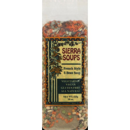 Sierra Soups Soup, French Style, 5 Bean