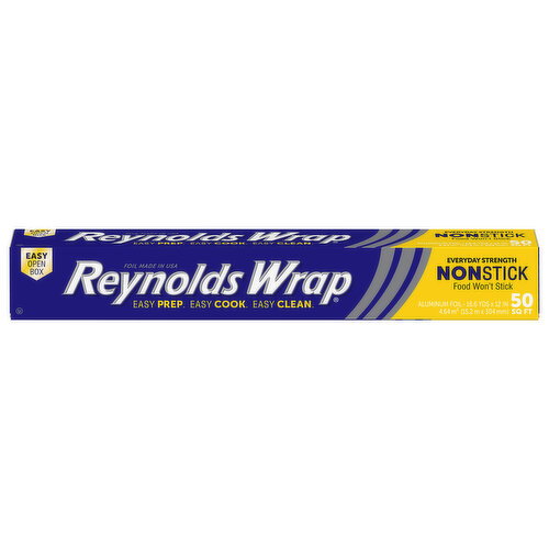 Reynolds Wrap Everyday Strength Nonstick 50 Sq Ft Aluminum Foil