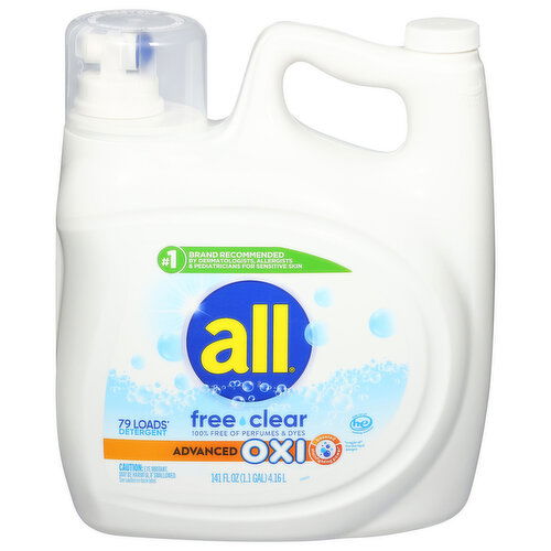 All Free Clear Advanced Oxi Detergent