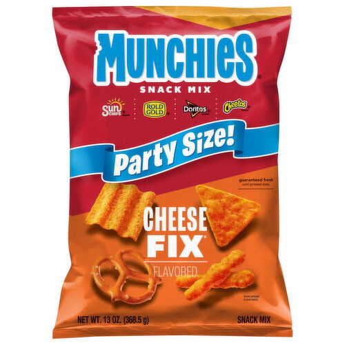 Munchies Cheese Fix Flavored Snack Mix Party Size