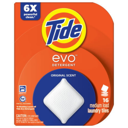 Tide Laundry Tiles Original Scent Detergent Image 1 of 3
