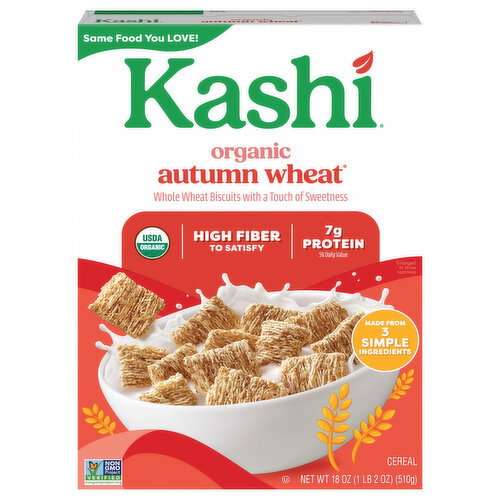 Kashi Organic Autumn Wheat Cereal Image 1 of 6