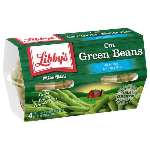 Libby's Green Beans, Cut, Microwavable