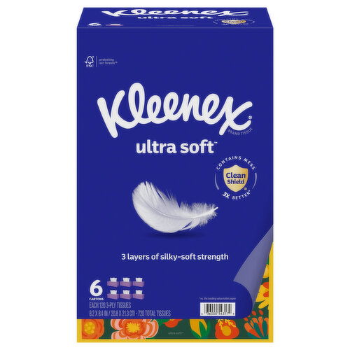 Kleenex 3-Ply Tissues