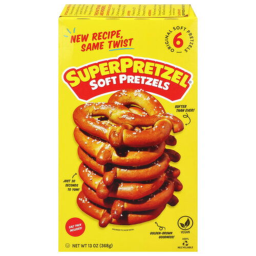 SuperPretzel Soft Original Pretzels