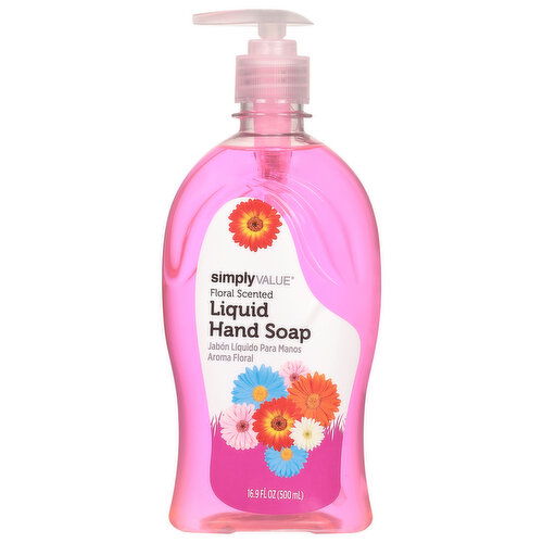Simply Value Floral Scented Liquid Hand Soap