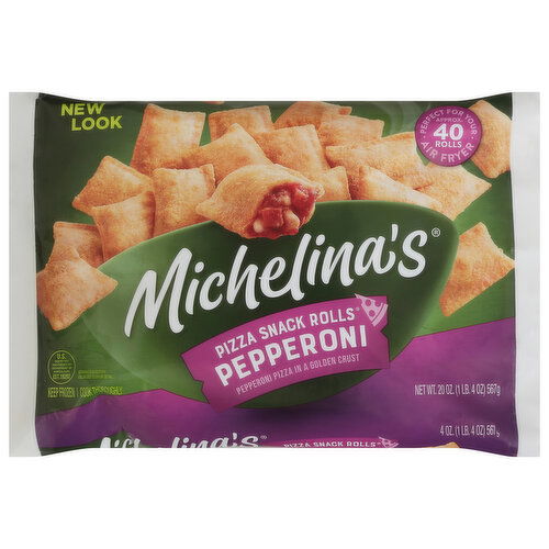 Michelina's Pizza Snack Rolls, Pepperoni