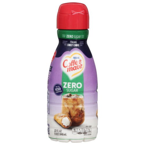 Coffee-Mate Coffee Creamer, Zero Sugar, Italian Sweet Creme