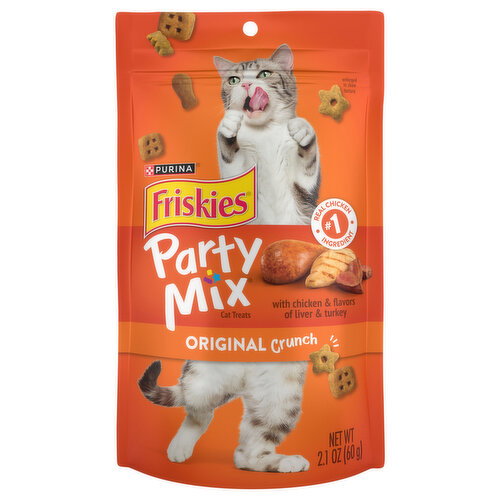 Friskies Party Mix Cat Treats Image 1 of 6