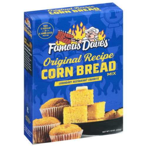 Famous Dave's Corn Bread Mix, Original Recipe