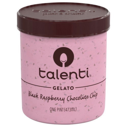 Talenti Gelato, Black Raspberry Chocolate Chip