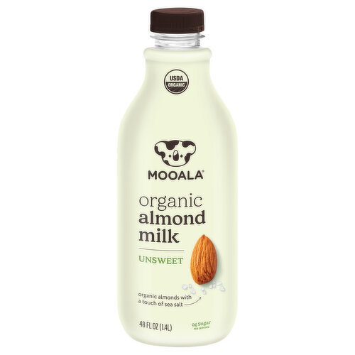 Mooala Organic Unsweet Almond Milk Image 1 of 4