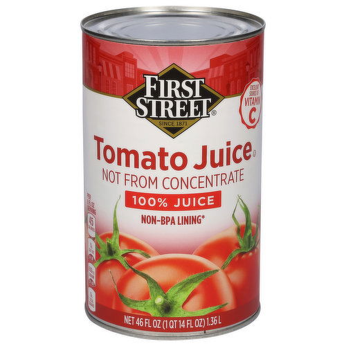 First Street Tomato Juice