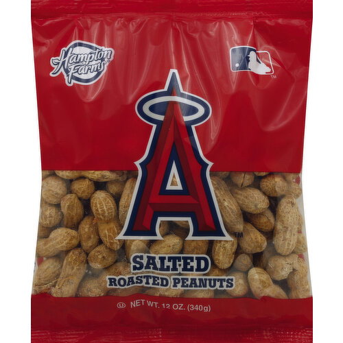 Hampton Farms Peanuts, Roasted, Salted